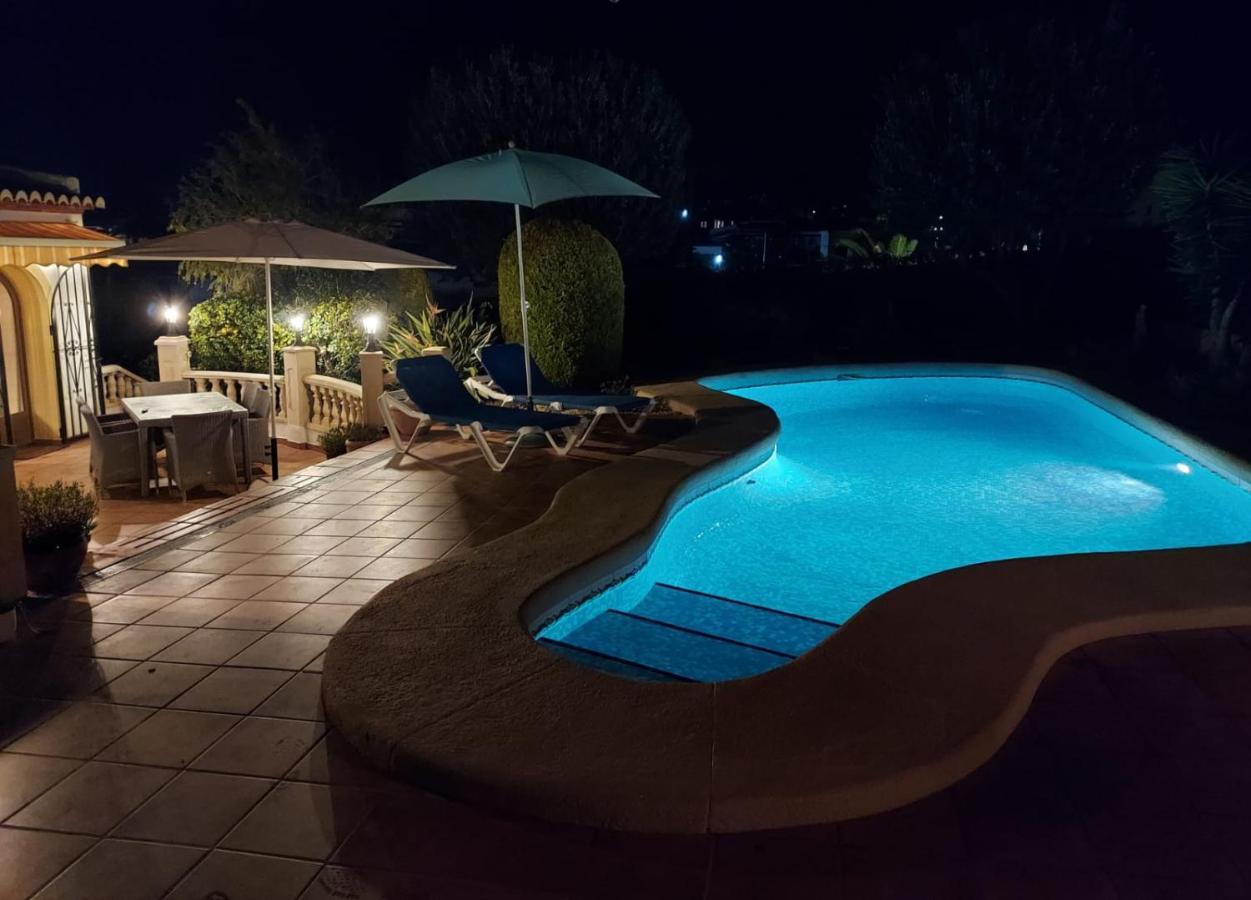 Cassandra - Beautiful Private Villa With Heated Pool Included Jávea Eksteriør billede